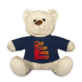 Herren Shuffel Tanz Shuffle Girl Damen - Teddy - French Navy - Vorne