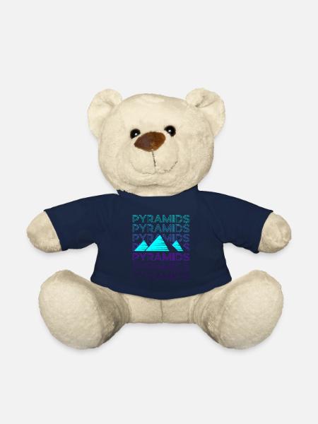 Pyramides Pyramide égyptienne Rétro - Nounours - bleu marine