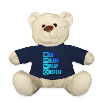 Men's French Horn Players Horn Players Women - Teddy Bear - french navy - Front