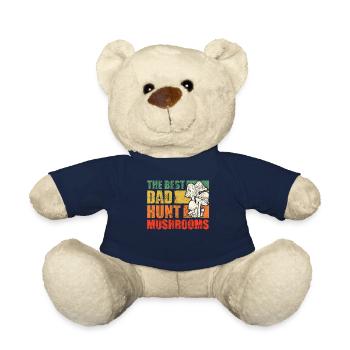 Mushroom Picker Papa - Teddy Bear - french navy - Front