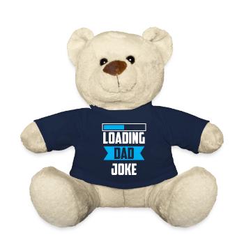 Dad Joke Papa Joke Jokes Father - Teddy Bear - french navy - Front