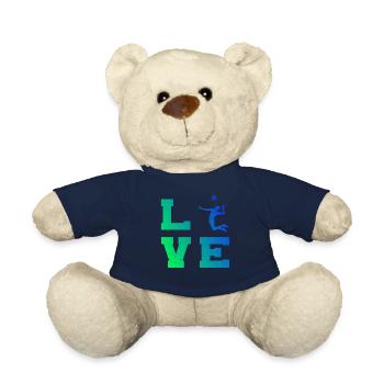Beach Volley Volleyball Player Men's Volleyball - Teddy Bear - french navy - Front
