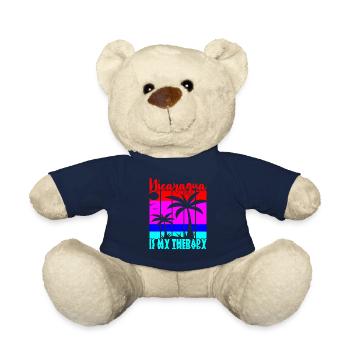 Nicaragua Is My Therapy - Teddy Bear - french navy - Front