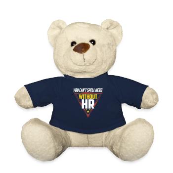 Held Kann Man Nicht Ohne Hr Buchstabieren Personal - Teddy - French Navy - Vorne