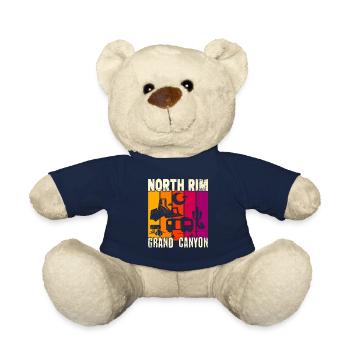 North Rim Grand Canyon Camping - Teddy Bear - french navy - Front