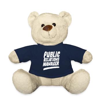 Manager Für Öffentlichkeitsarbeit Job PR Beruf - Teddy - French Navy - Vorne