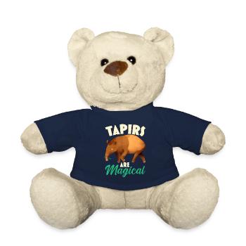 Tapire sind magisch Wildtier Tierpfleger - Teddy - French Navy - Vorne
