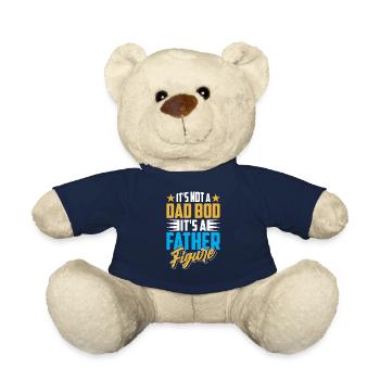 It Is Not a Dad Bod It Is A Father Figure Papa - Teddy Bear - french navy - Front