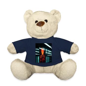 Futuristisches Cyborg in U-Bahn Station - Teddy - French Navy - Vorne