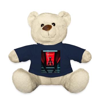 Futuristisches Cyborg in U-Bahn Station - Teddy - French Navy - Vorne