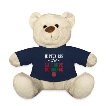 supporter de Maroc foot - Nounours - bleu marine - Devant
