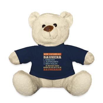 3 Aufgaben als Bauherr Eigenheim - Teddy - French Navy - Vorne