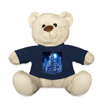 Fantasie Science Fiction Stadt - Teddy - French Navy - Vorne