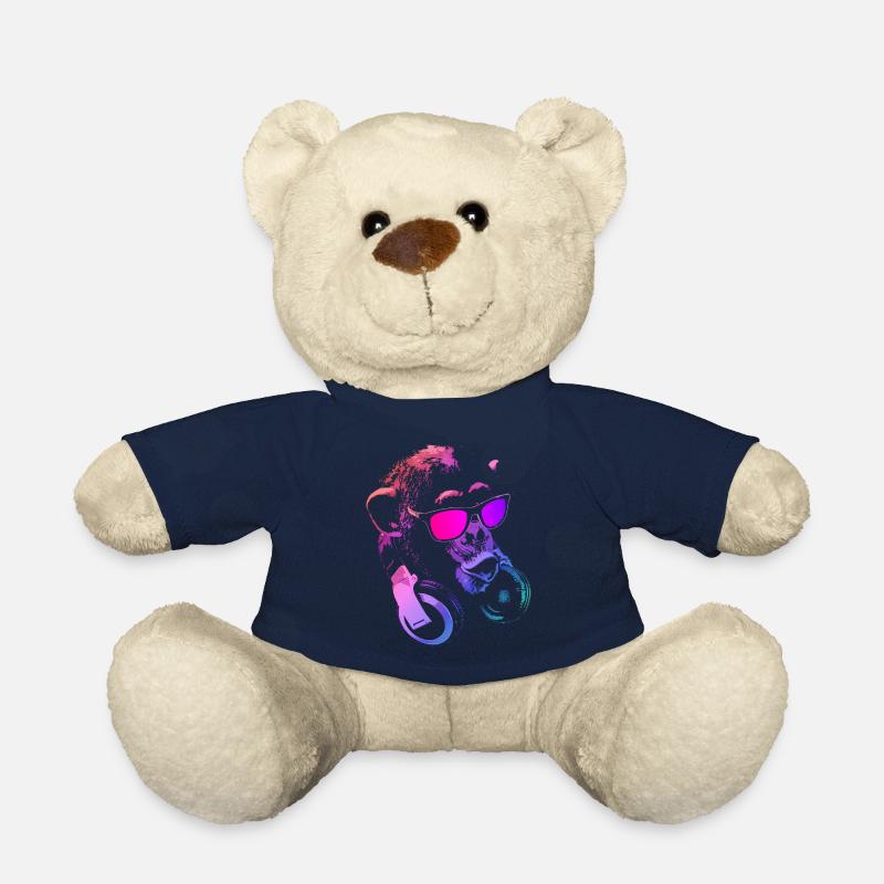 Mono DJ Pink - Nounours - bleu marine