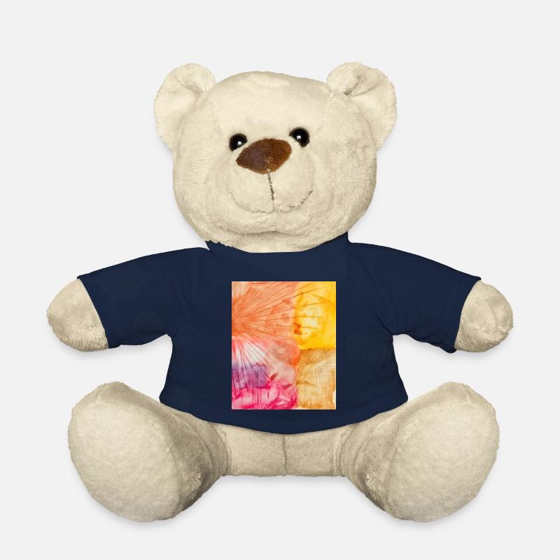 Abstract Art - Teddy Bear - french navy