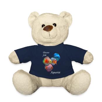 DISKUS FISH AQUARIIST - VERSCHIEDENE DISKUSFISCHE GRAFIK - Teddy - French Navy - Vorne