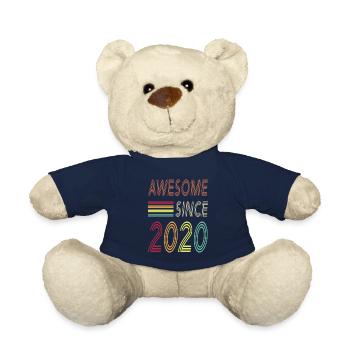 Awesome since 2020 - Teddy Bear - french navy - Front
