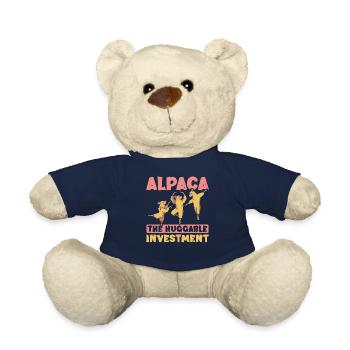 Alpaga L’investissement enveloppant Alpaga Livestock - Nounours - bleu marine - Devant