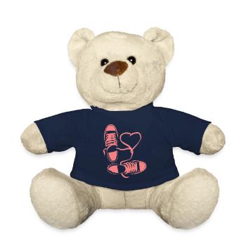 Schuh Schuhe Sportschuh Sneaker Halbschuh - Teddy - French Navy - Vorne