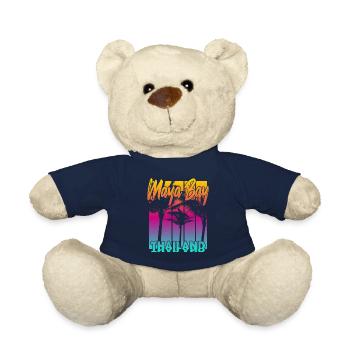 Maya Bay Thailand - Teddy Bear - french navy - Front