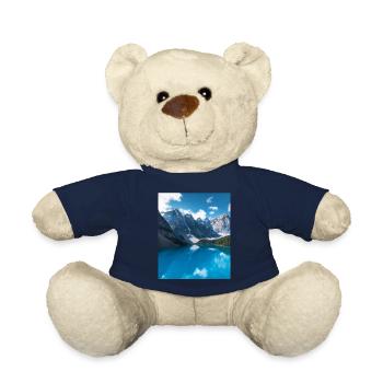 Swiss Alps - Teddy Bear - french navy - Front