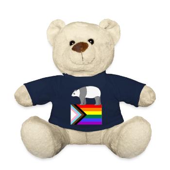 Schwuler Panda - Teddy - French Navy - Vorne