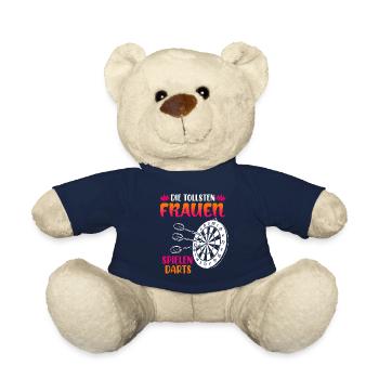 Frauen Darts Damen Dart Pfeile Zubehör Dart - Teddy - French Navy - Vorne