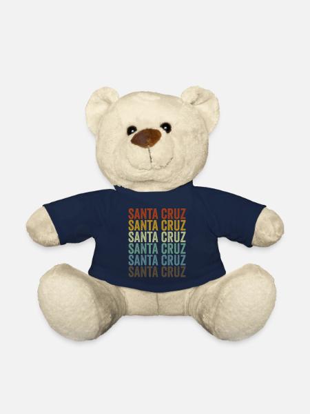 Santa Cruz Bolivia Retro Vintage - Teddy Bear - french navy