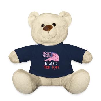 Body Shaming Ist Nur Ein Schrei Nach Liebe Ärgern - Teddy - French Navy - Vorne