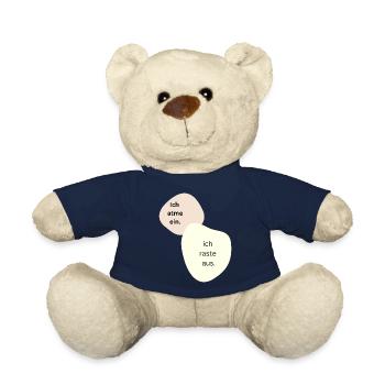 Ich atme ein und raste aus - Teddy - French Navy - Vorne
