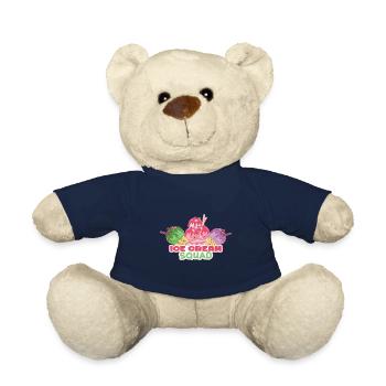 Eiscreme logo Sommer Softeis Geschenkidee - Teddy - French Navy - Vorne