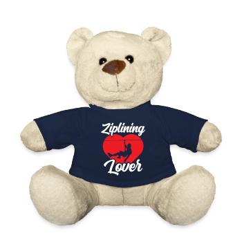 Ziplining Liebhaber Sport Zipline Seilrutsche - Teddy - French Navy - Vorne