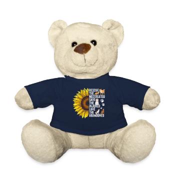 Escadron de chiens de sauvetage Tournesol - Nounours - bleu marine - Devant