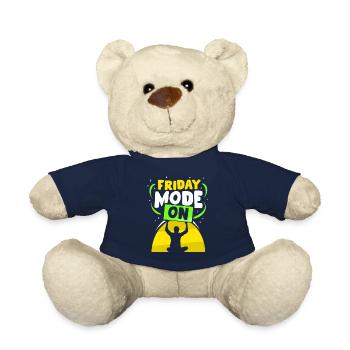 Friday mode A sarcastic Friday finally - Teddy Bear - french navy - Front