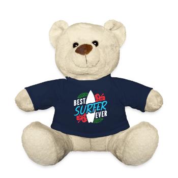 Meilleur surfeur de tous les temps Surfer Surf - Nounours - bleu marine - Devant