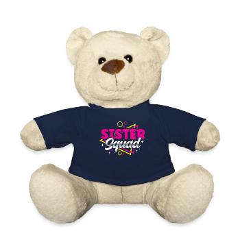 Schwestern Team Freund Schwester Freundschaft - Teddy - French Navy - Vorne