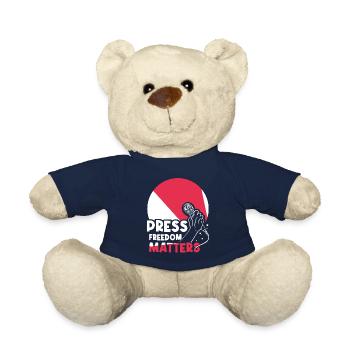 Press freedom is important Press freedom matters - Teddy Bear - french navy - Front