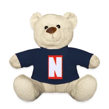Buchstabe N - Teddy - French Navy - Vorne