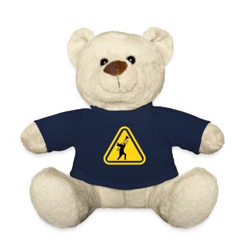 Orchestra Band Winds Concert Attention Trombone - Teddy Bear - french navy - Front