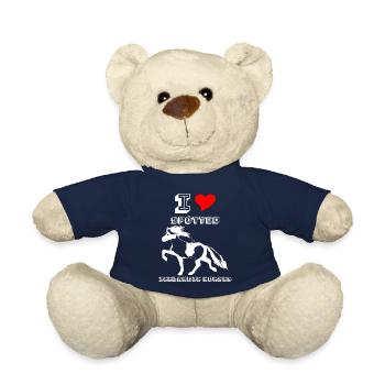 Edles Islandpferd Schecke Damen Mädchen - Teddy - French Navy - Vorne
