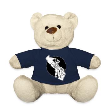 DAS Astronaut Nr 3 Weiss - Teddy - French Navy - Vorne