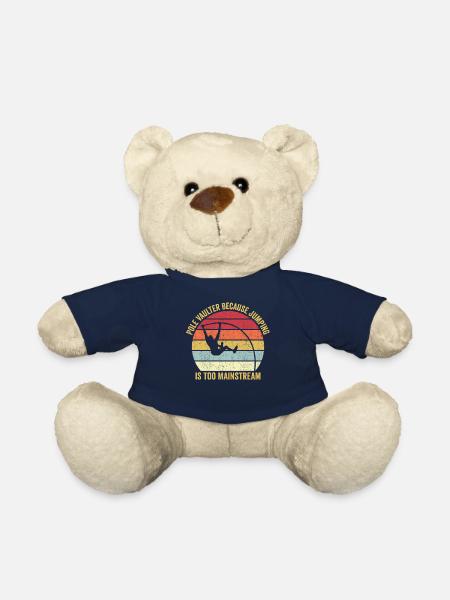 Fun Pole Vault Pole Vault - Teddy Bear - french navy