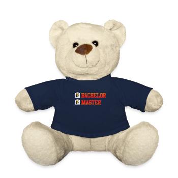 Completed Bachelor's Degree Master's Degree - Teddy Bear - french navy - Front