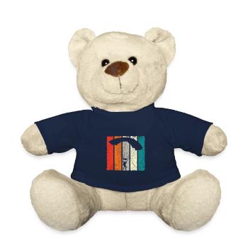 Skydive Skydiver Parachutist Parachute - Teddy Bear - french navy - Front