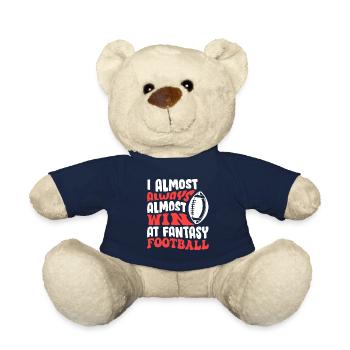 Wins almost always in fantasy football - Teddy Bear - french navy - Front