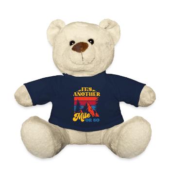 Another mile or so hike half mile - Teddy Bear - french navy - Front