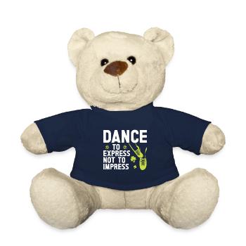 Irish Dance St. Patrick's Dance - Teddy Bear - french navy - Front