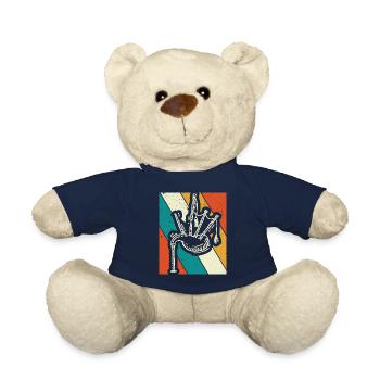 Bagpipes Bagpipes Bagpipe - Teddy Bear - french navy - Front