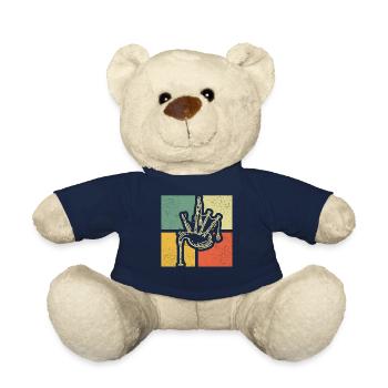 Bagpipes Bagpipes Bagpipe - Teddy Bear - french navy - Front