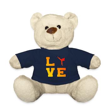 Women's Men's Kickboxer Kickboxing Kickboxing - Teddy Bear - french navy - Front